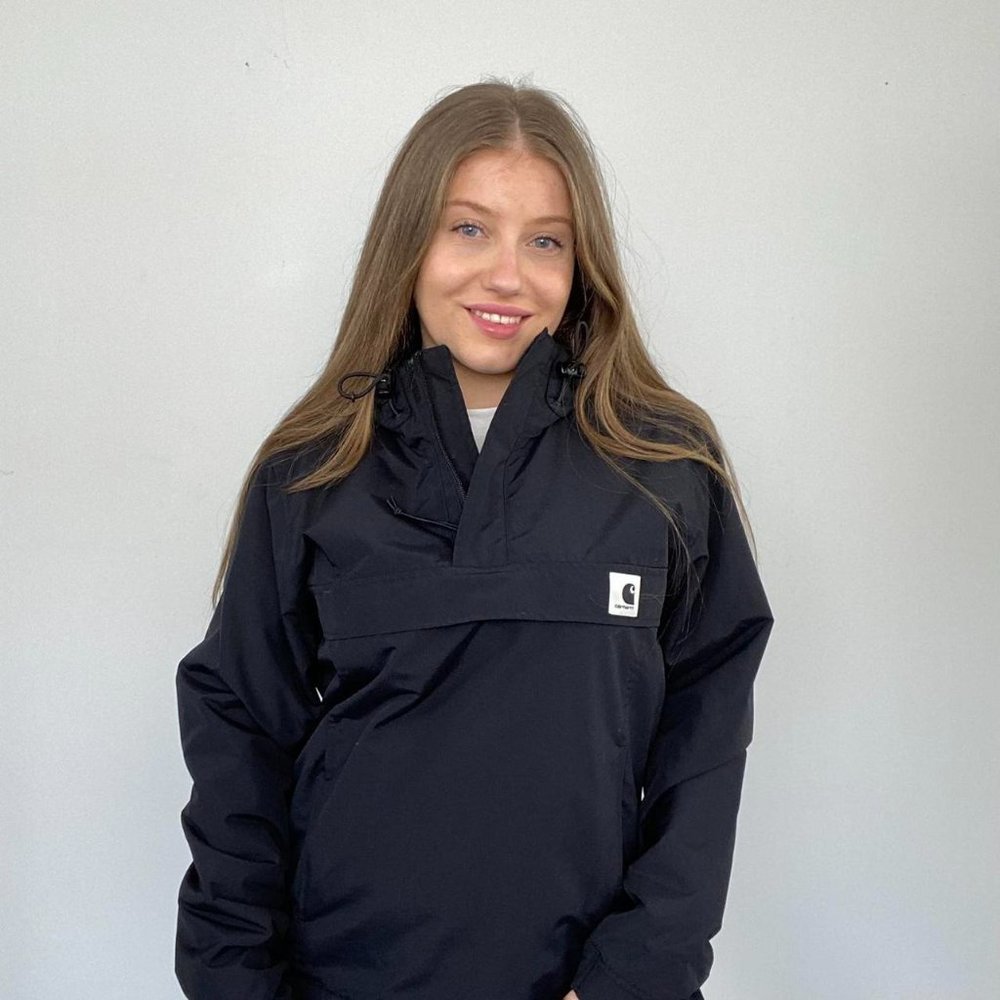 Carhartt WiP Nimbus Pullover Jacket Black Small. - Picture 3 of 4